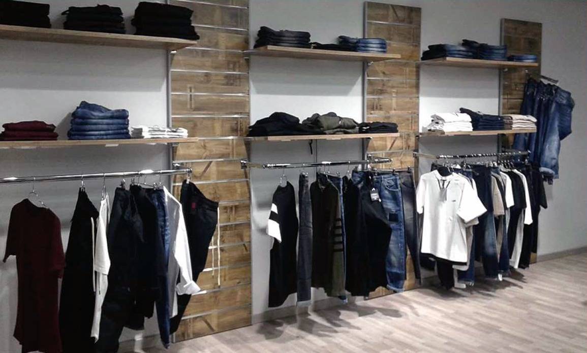 Pareti dogate per abbigliamento